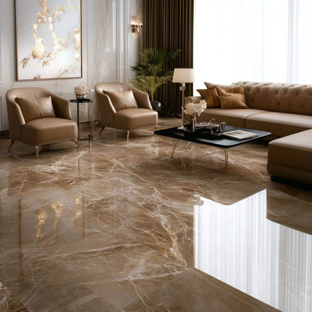 Marble Lobby Polishing